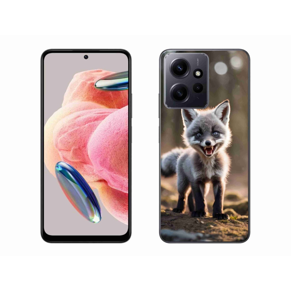 Gélový kryt mmCase na Xiaomi Redmi Note 12 4G - rozzúrená líška