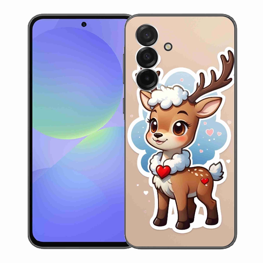 Gélový kryt mmCase na Samsung Galaxy A36 5G - kreslený sob