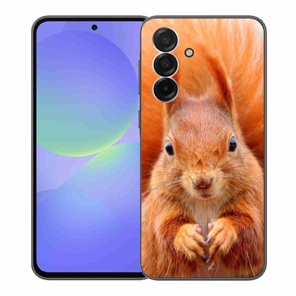 Gélový kryt mmCase na Samsung Galaxy A36 5G - veverička