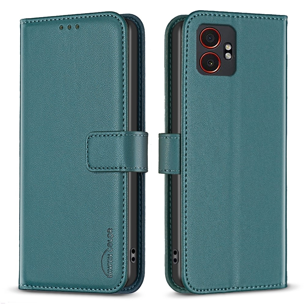 BNF knižkové púzdro na Samsung Galaxy Xcover 7 Pro - zelené
