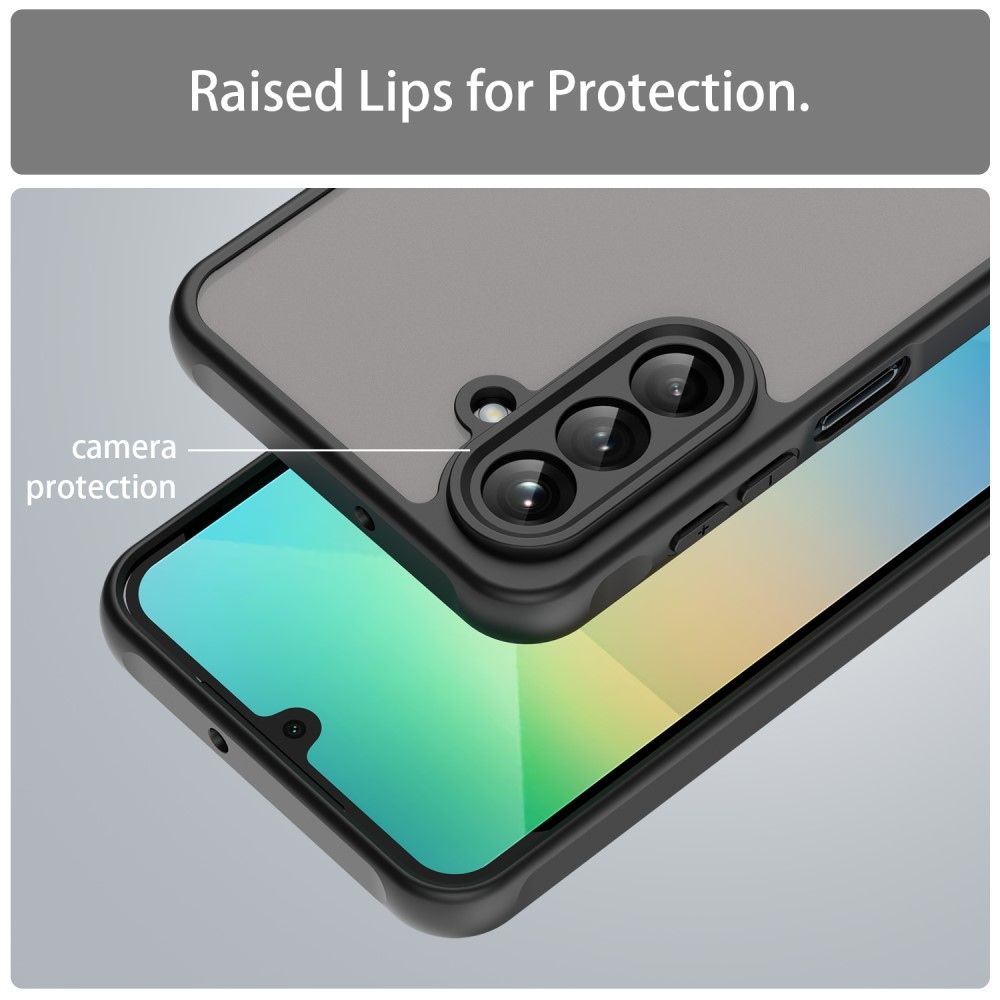 Proof gélový obal s pevným chrbtom na Samsung Galaxy A26 5G - čierny
