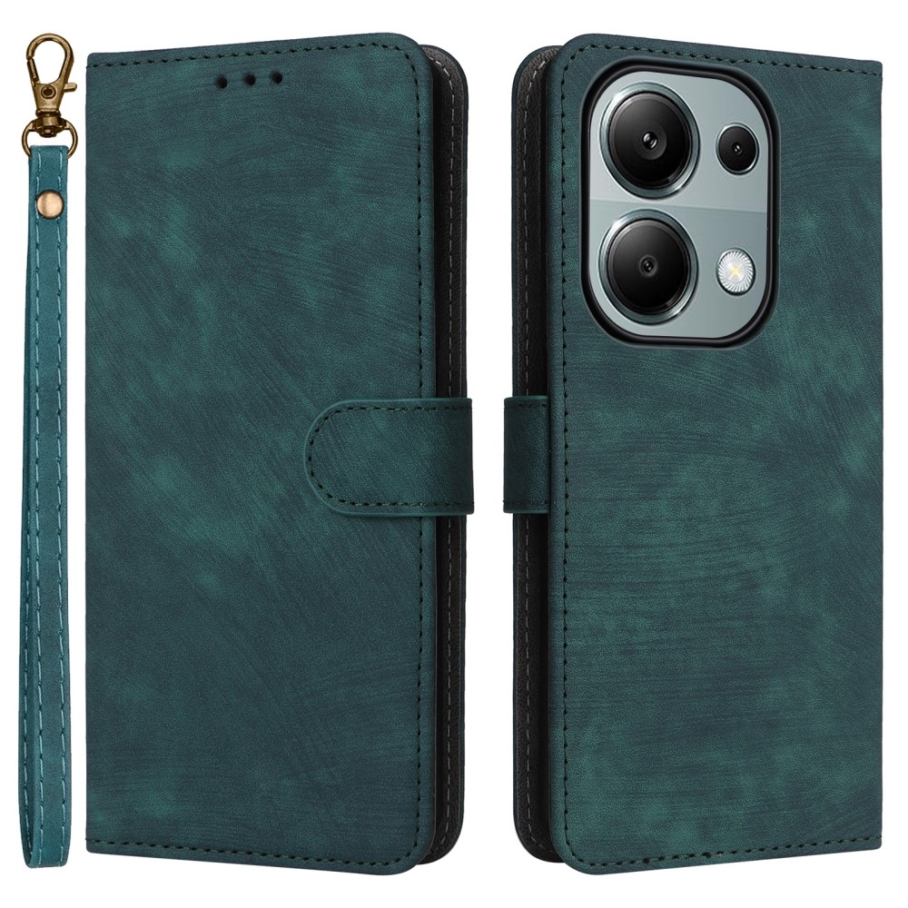 RFID knižkové puzdro na Xiaomi Redmi Note 14S/Note 13 Pro 4G/Poco M6 Pro - zelené