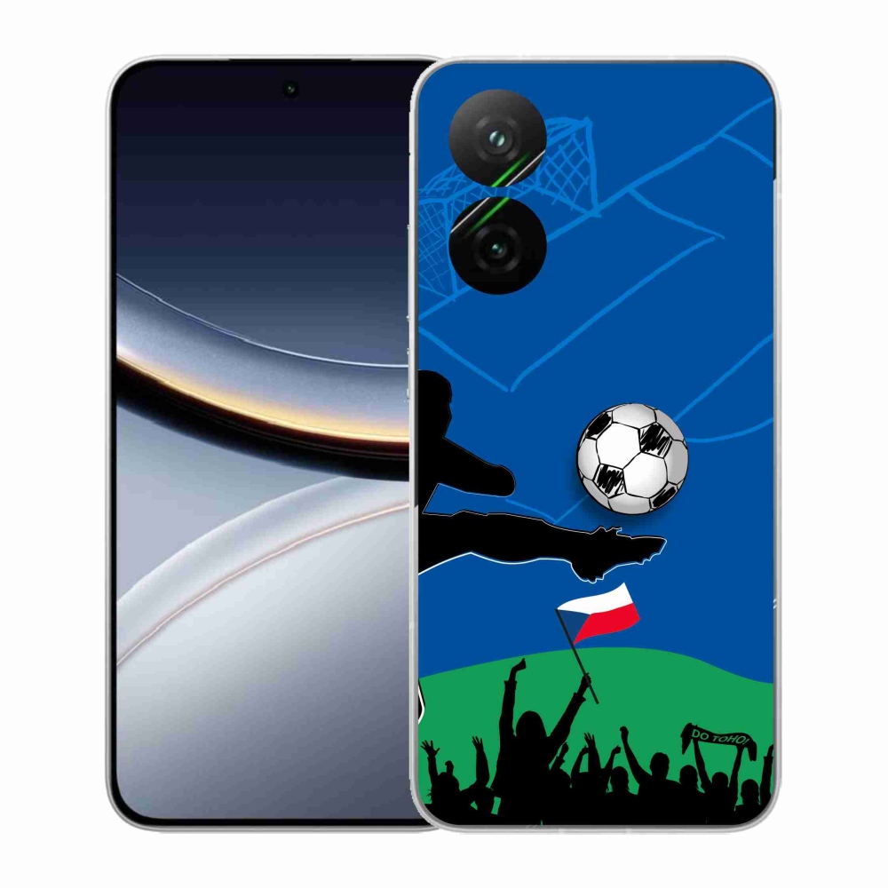 Gélový kryt mmCase na Xiaomi Poco F7 5G - fanúšikovia futbalu