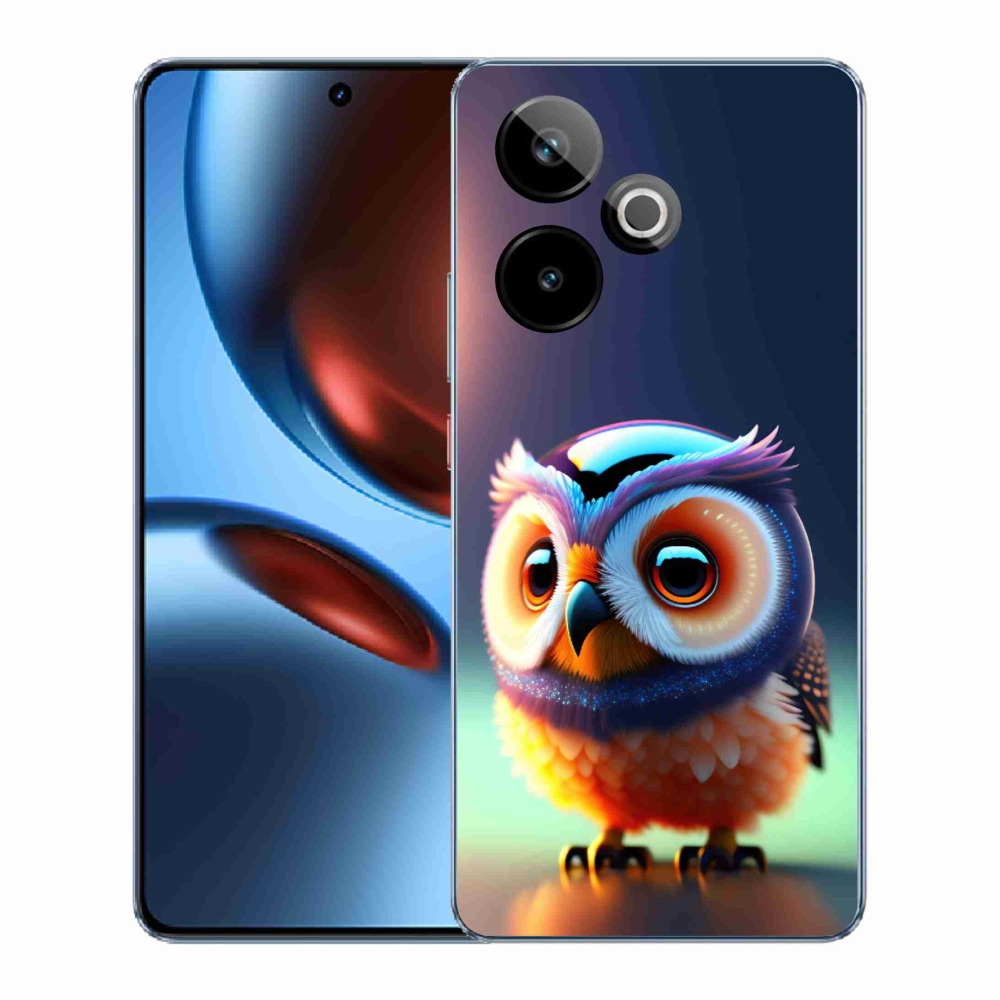 Gélový kryt mmCase na Realme GT 7 5G/GT 7T 5G - sovička