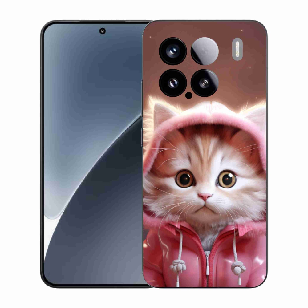 Gélový kryt mmCase na Xiaomi 15 - roztomilé mačiatko 3