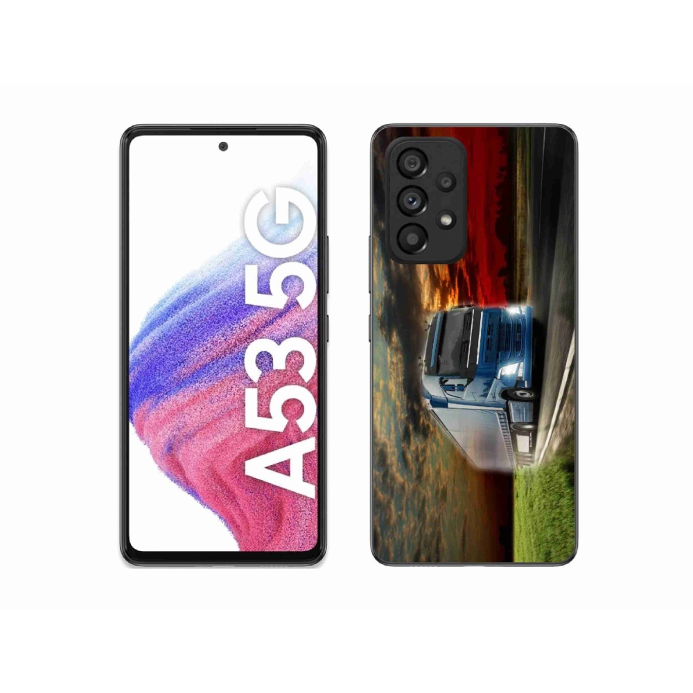Gélový kryt mmCase na Samsung Galaxy A53 5G - kamión 4