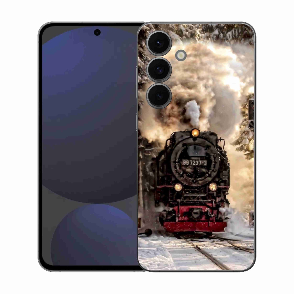 Gélový kryt mmCase na Samsung Galaxy S25 FE - vlak
