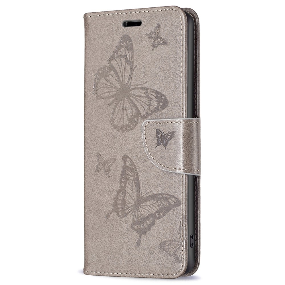 Butterfly knižkové puzdro na Nokia G42 - šedé