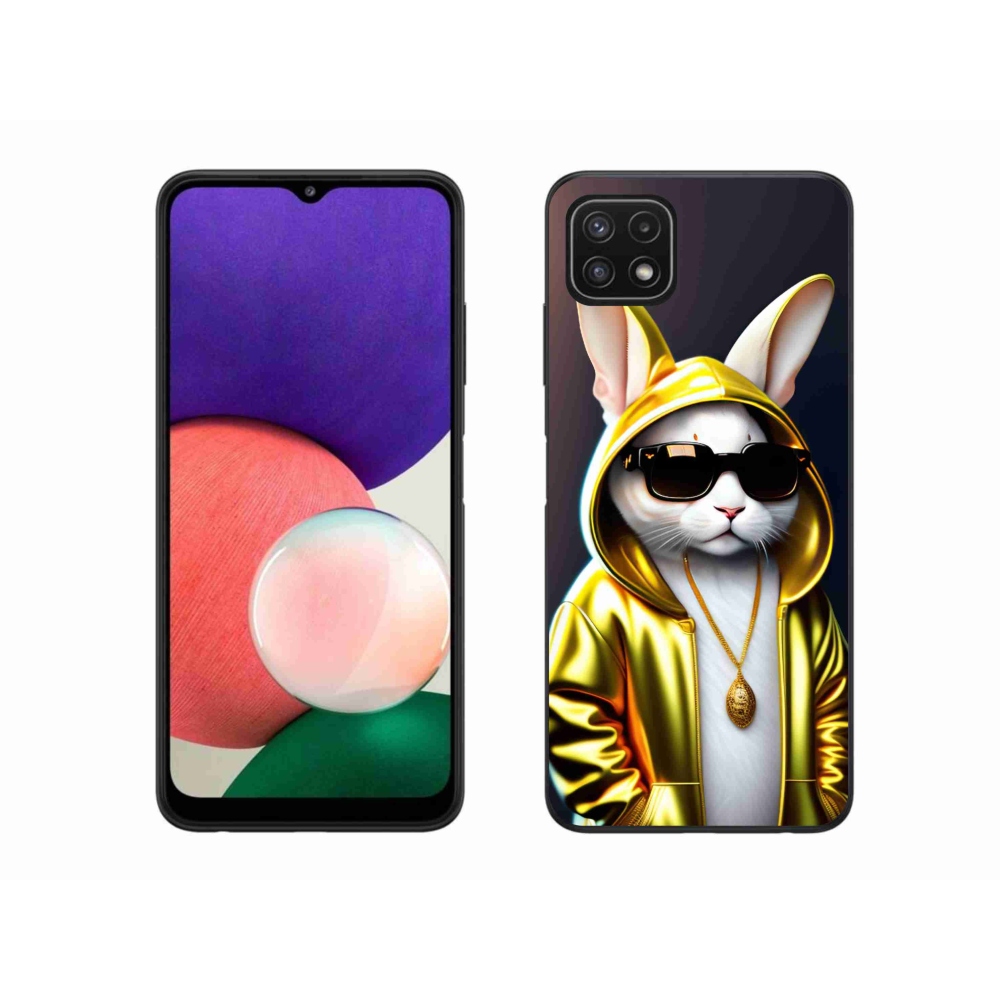 Gélový kryt mmCase na Samsung Galaxy A22 5G - mačka boss