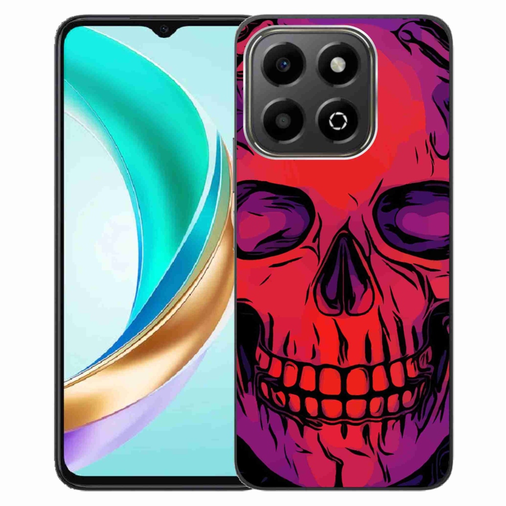 Gélový kryt mmCase na Honor X6b - lebka