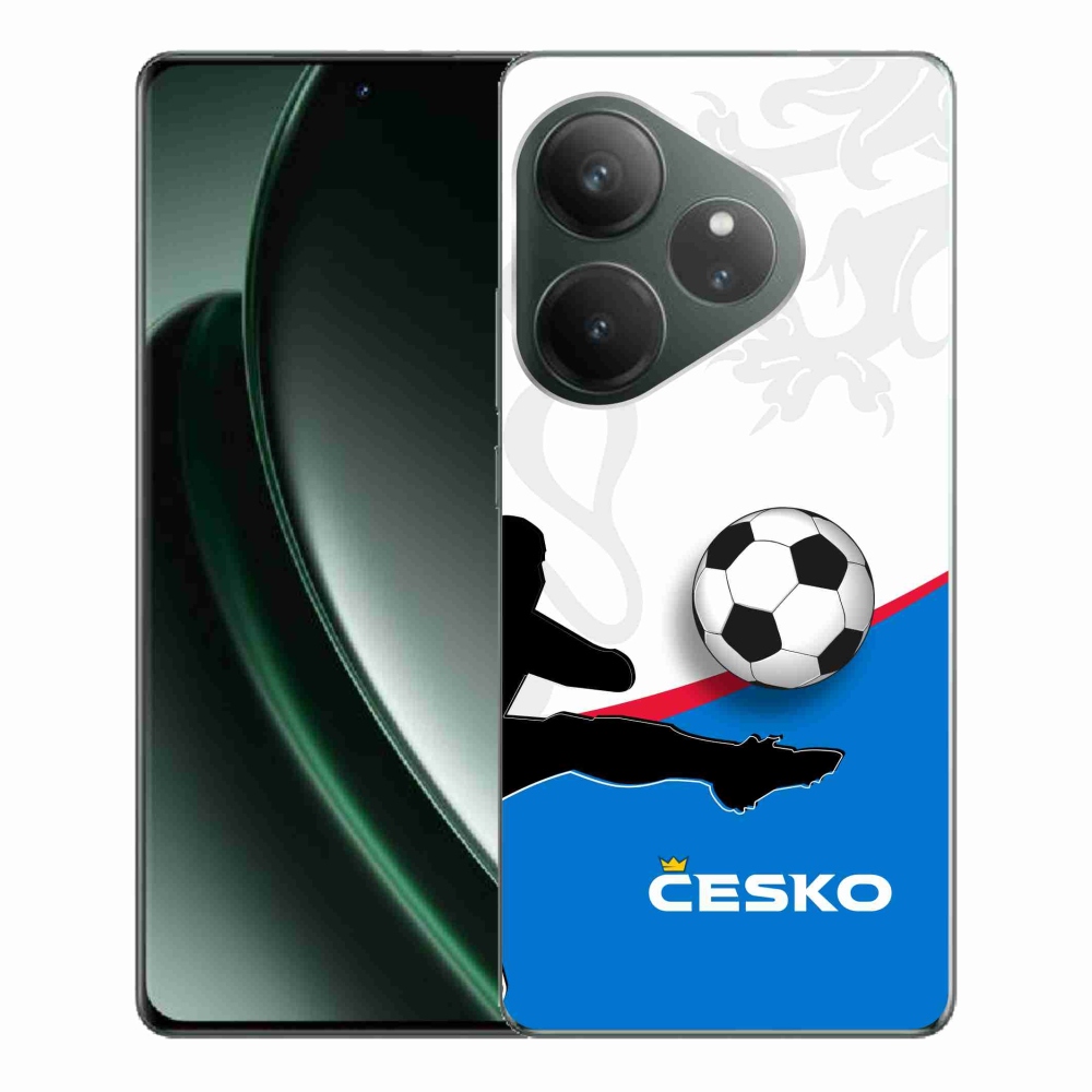 Gélový kryt mmCase na Realme GT 6 5G/GT 6T 5G - futbal Česko 3