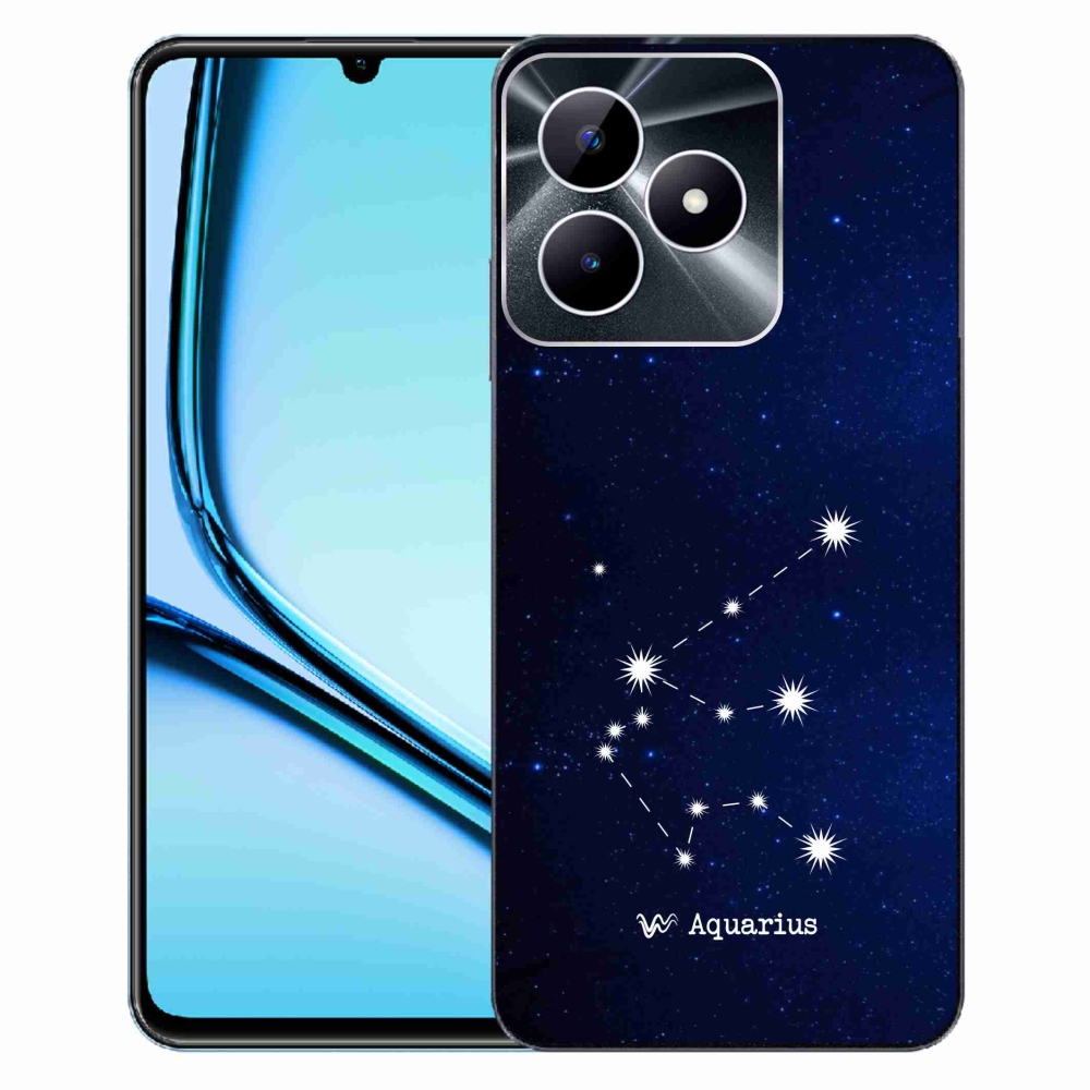 Gélový kryt mmCase na Realme Note 50 - súhvezdie Vodnára