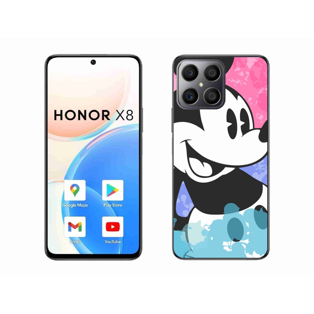 Gélový kryt mmCase na Honor X8 4G - mickey mouse