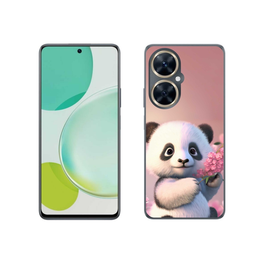 Gélový kryt mmCase na Huawei Nova 11i - roztomilá panda