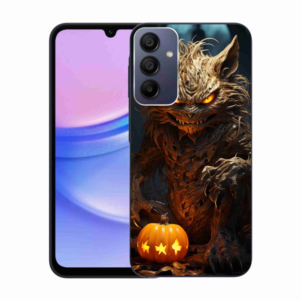 Gélový kryt mmCase na Samsung Galaxy A15 4G/5G - halloweenska príšera