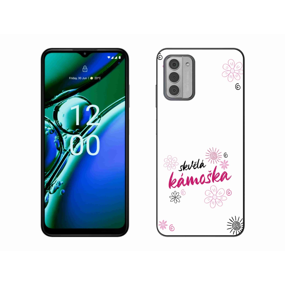 Gélový kryt mmCase na Nokia G42 - skvelá kamoška biele pozadie