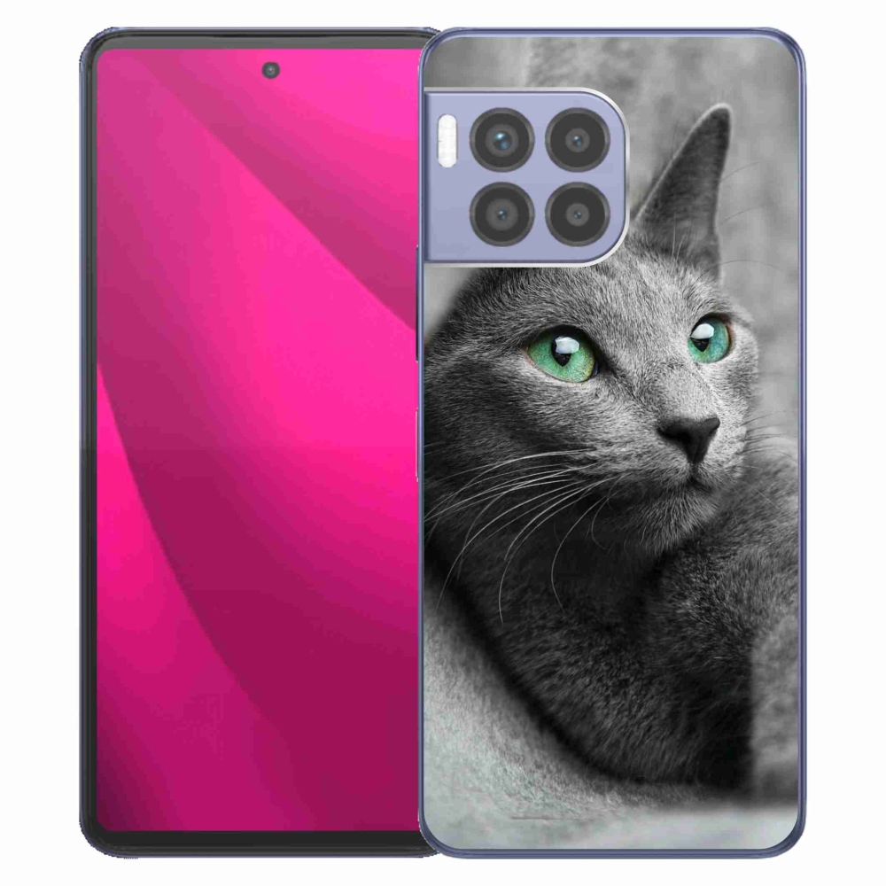 Gélový kryt mmCase na T-Mobile T Phone 2 Pro - mačka 2
