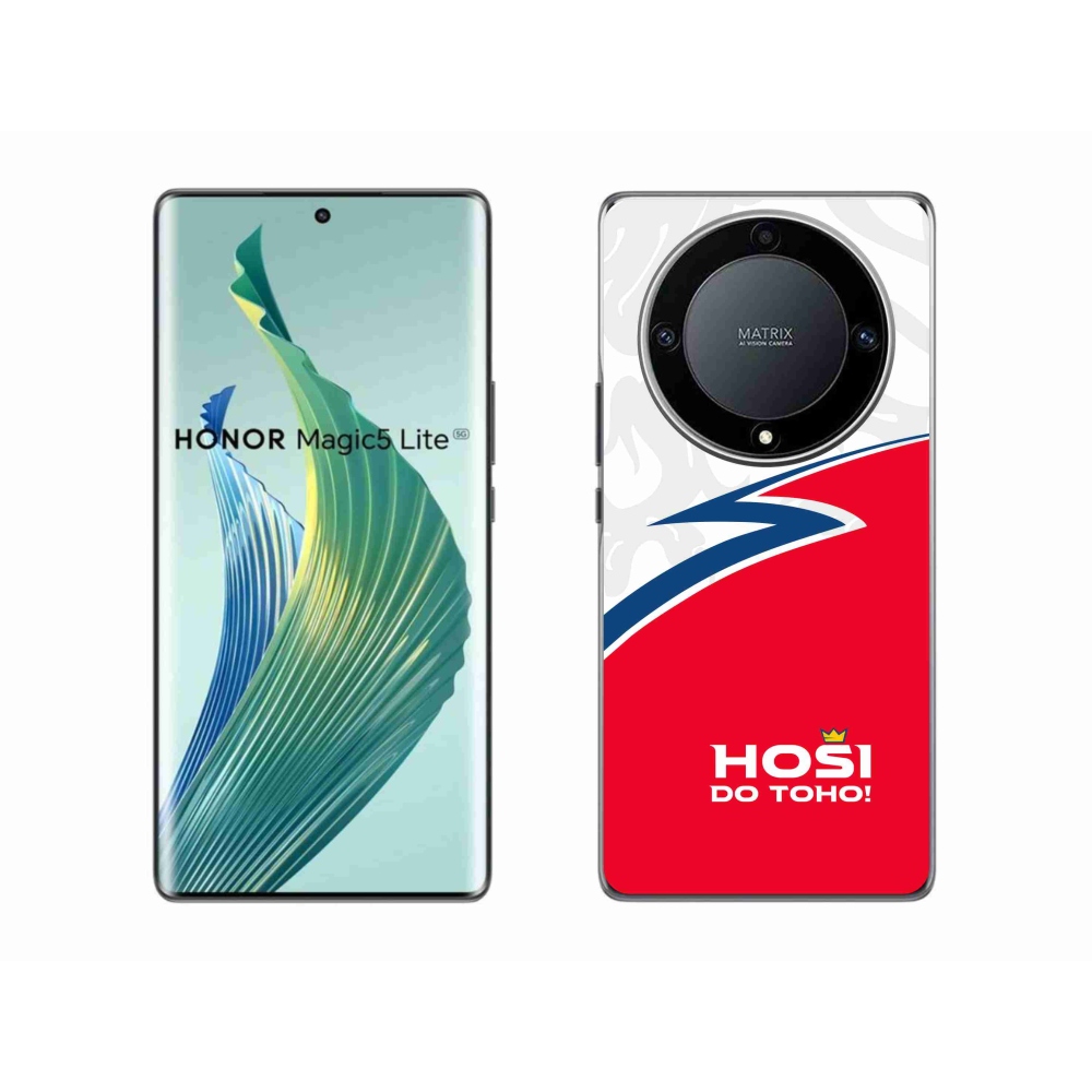 Gélový kryt mmCase na Honor Magic 5 Lite 5G - chlapci do toho 1