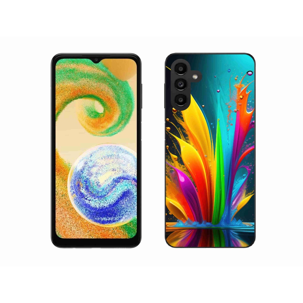 Gélový kryt mmCase na Samsung Galaxy A04s (164.7x76.7x9.1mm) - abstraktný motív 1