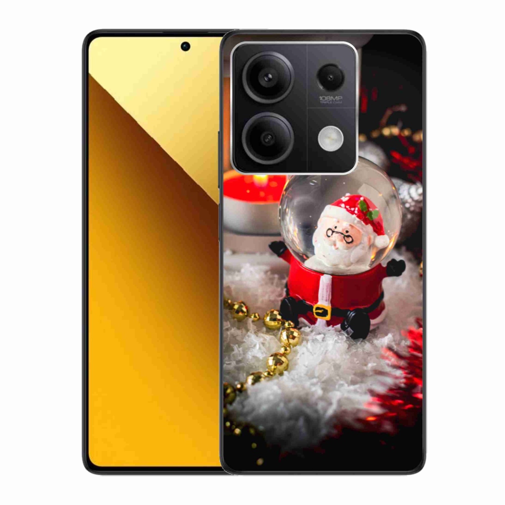 Gélový kryt mmCase na Xiaomi Redmi Note 13 5G - Santa Claus 1