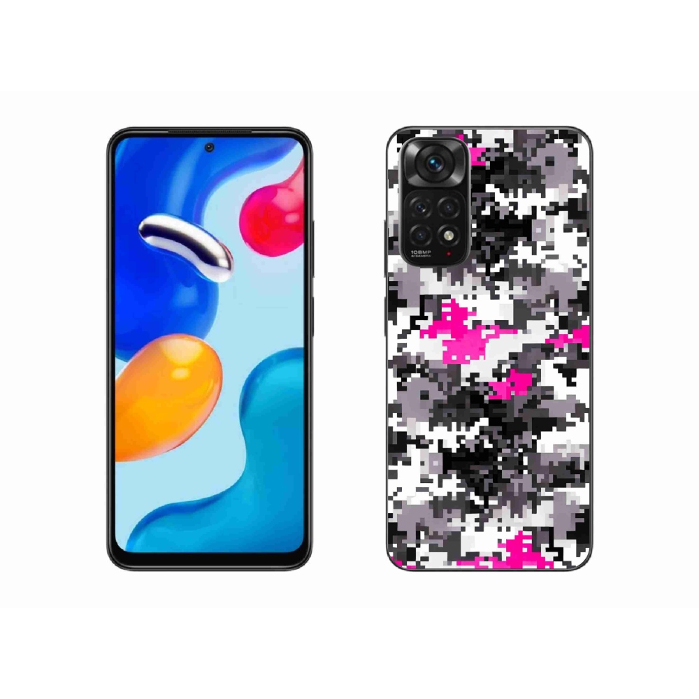 Gélový kryt mmCase na Xiaomi Redmi Note 11 4G - maskáčový vzor 4