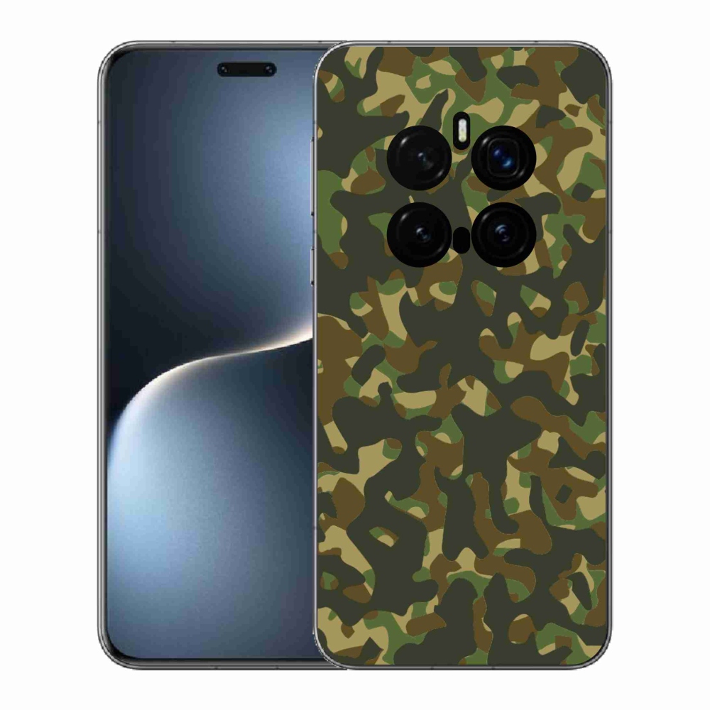 Gélový kryt mmCase na Honor Magic 7 Pro 5G - maskáčový vzor 1