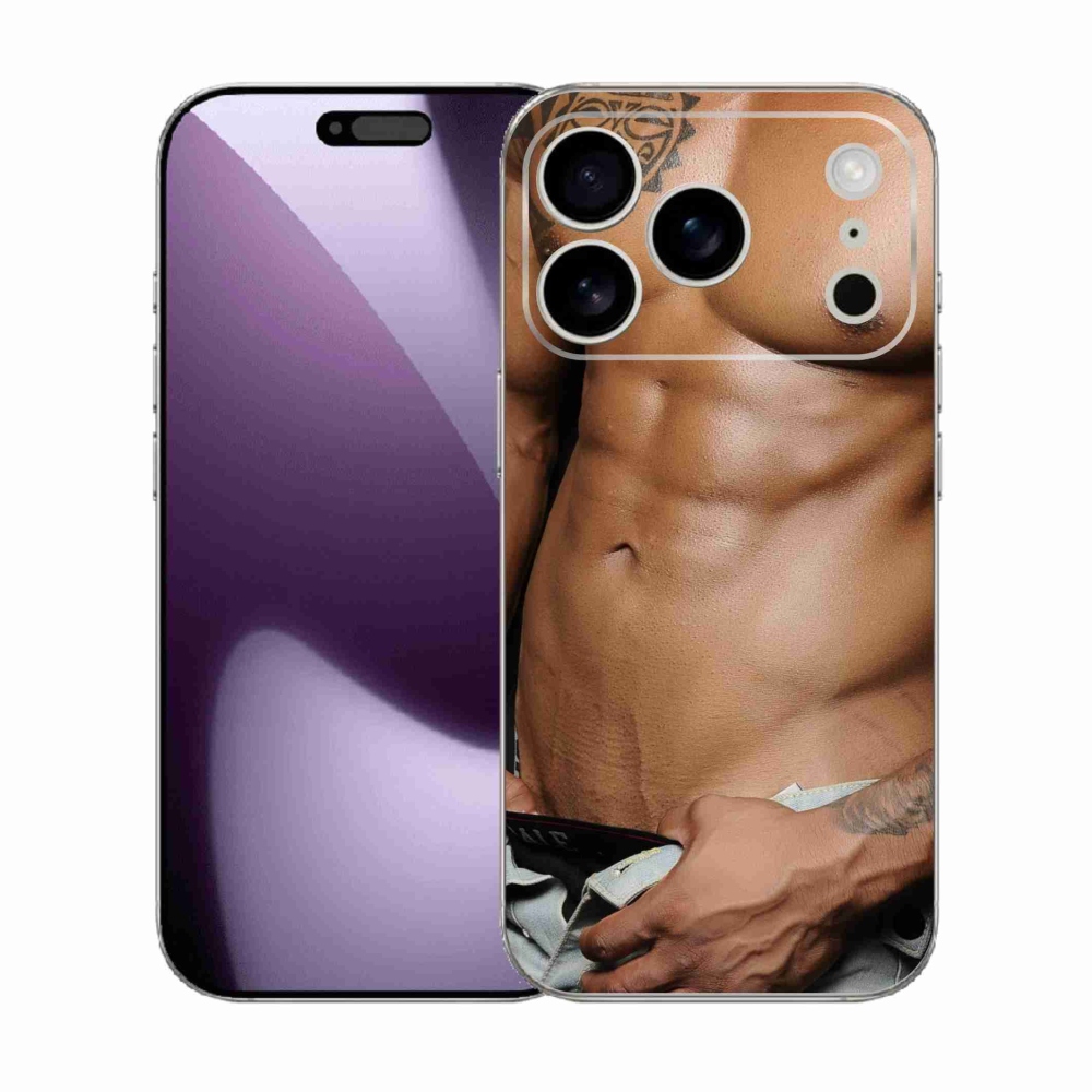Gélový kryt mmCase na iPhone 17 Pro - sexy muž