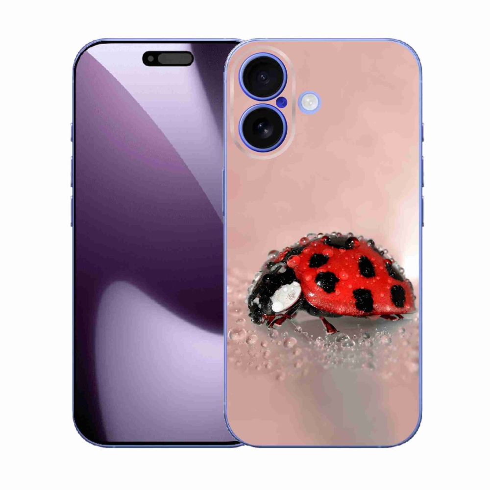 Gélový kryt mmCase na iPhone 17 - lienka
