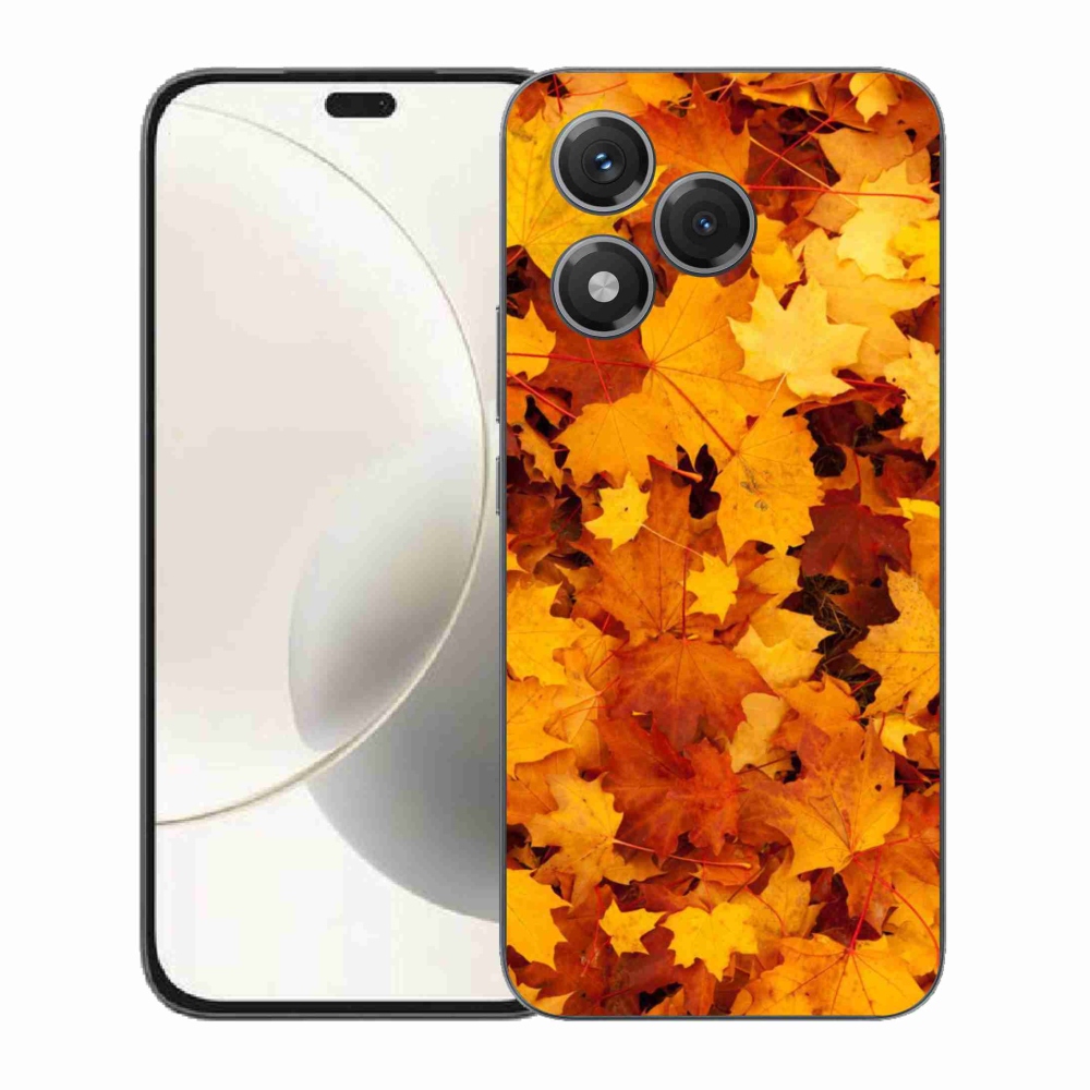Gélový kryt mmCase na Honor 400 Lite - javorové listy