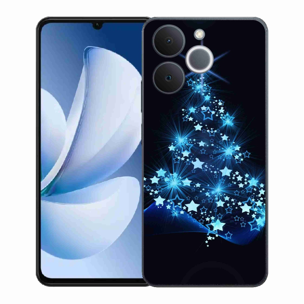 Gélový kryt mmCase na Realme Note 70T - vianočný stromček