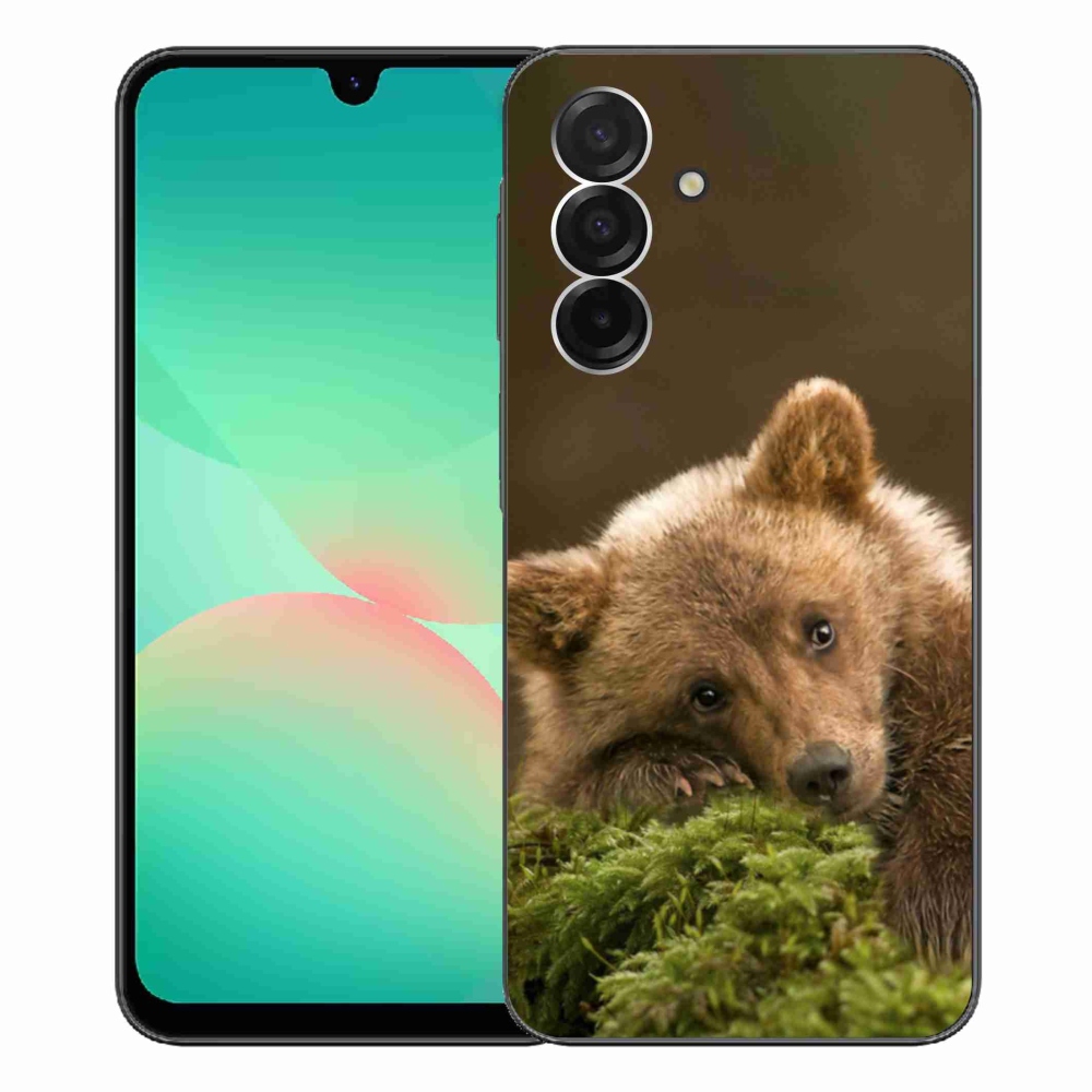 Gélový kryt mmCase na Samsung Galaxy A26 5G - medveď