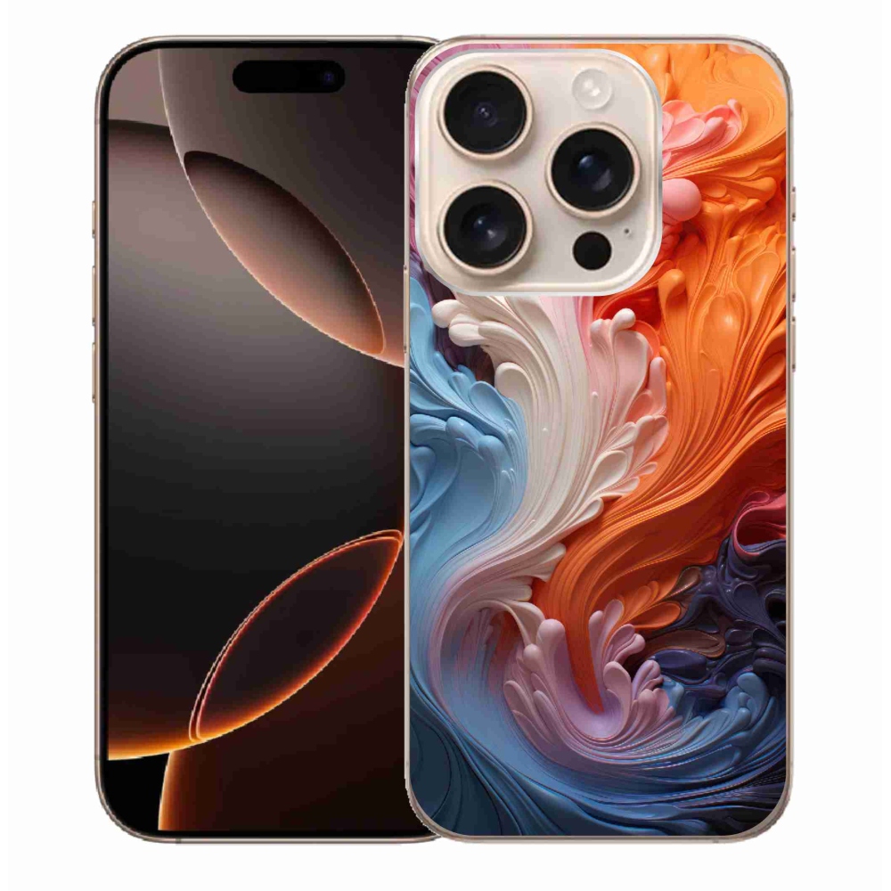 Gélový kryt mmCase na iPhone 16 Pro Max - abstraktný motív 8