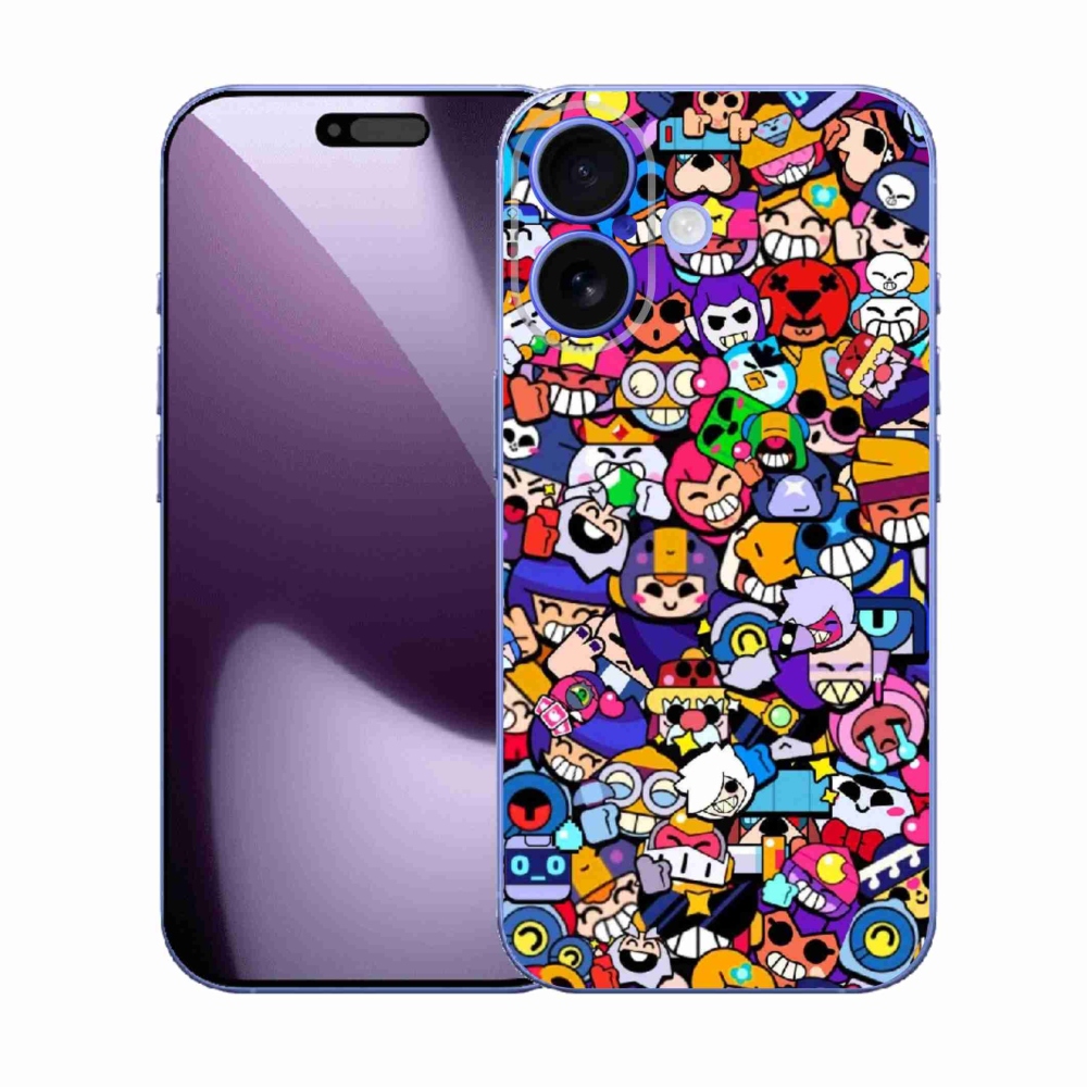 Gélový kryt mmCase na iPhone 17 - brawl stars 2
