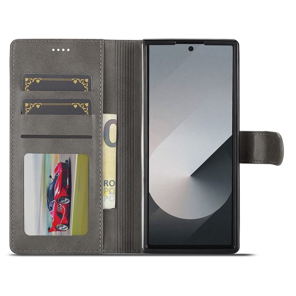 IMEEKE knižkové púzdro na Samsung Galaxy Z Fold7 5G - šedé