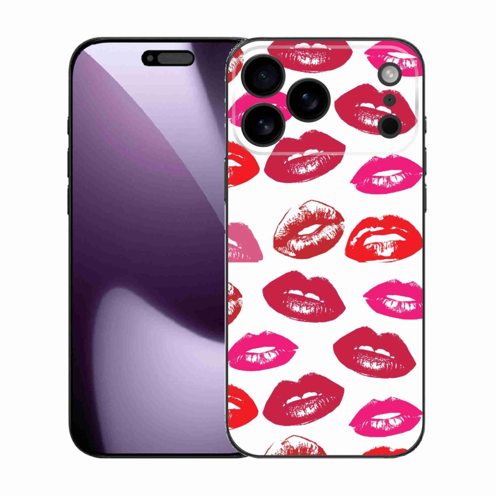 Gélový kryt mmCase na iPhone 17 Pro Max - pery