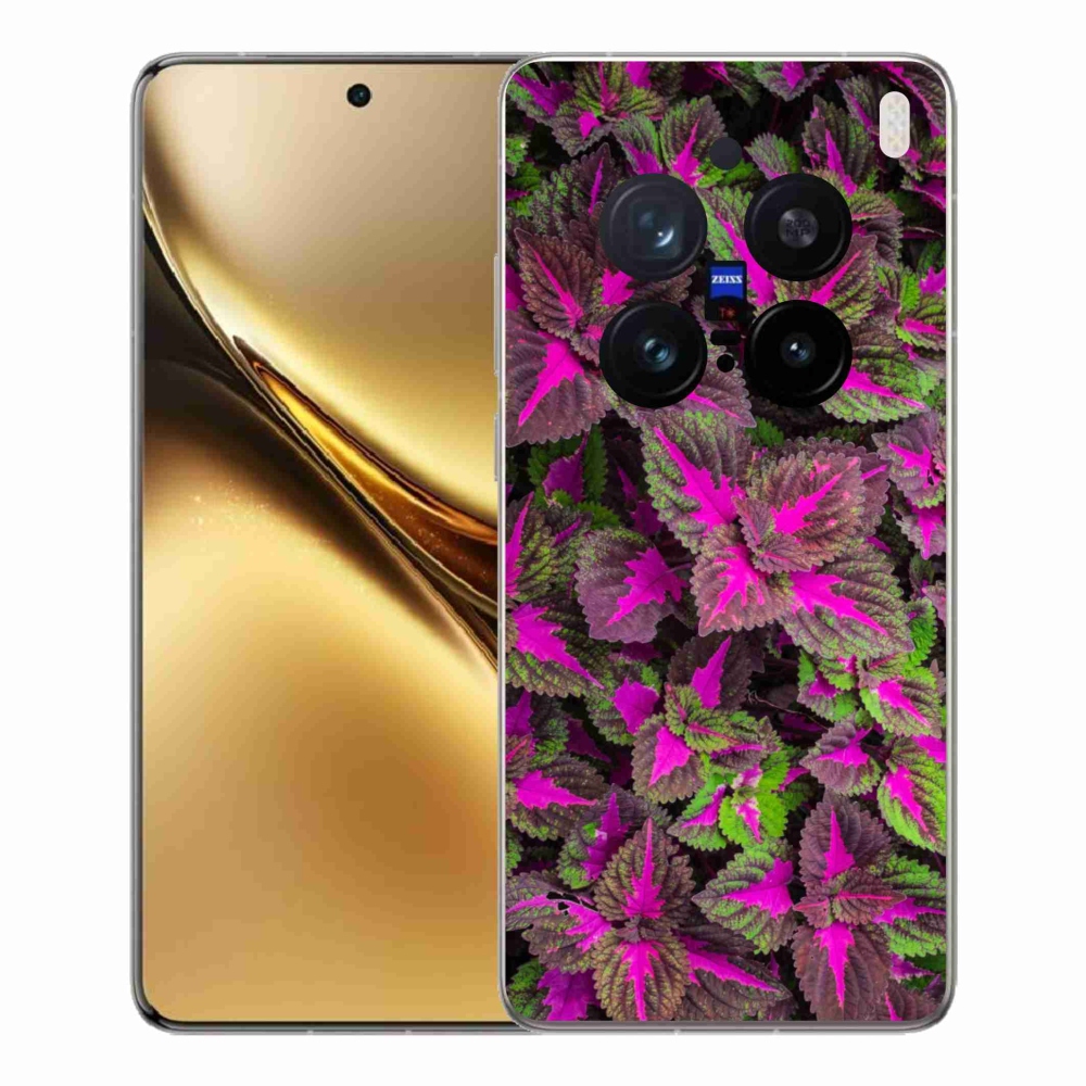 Gélový kryt mmCase na Vivo X200 Pro 5G - kvety 10