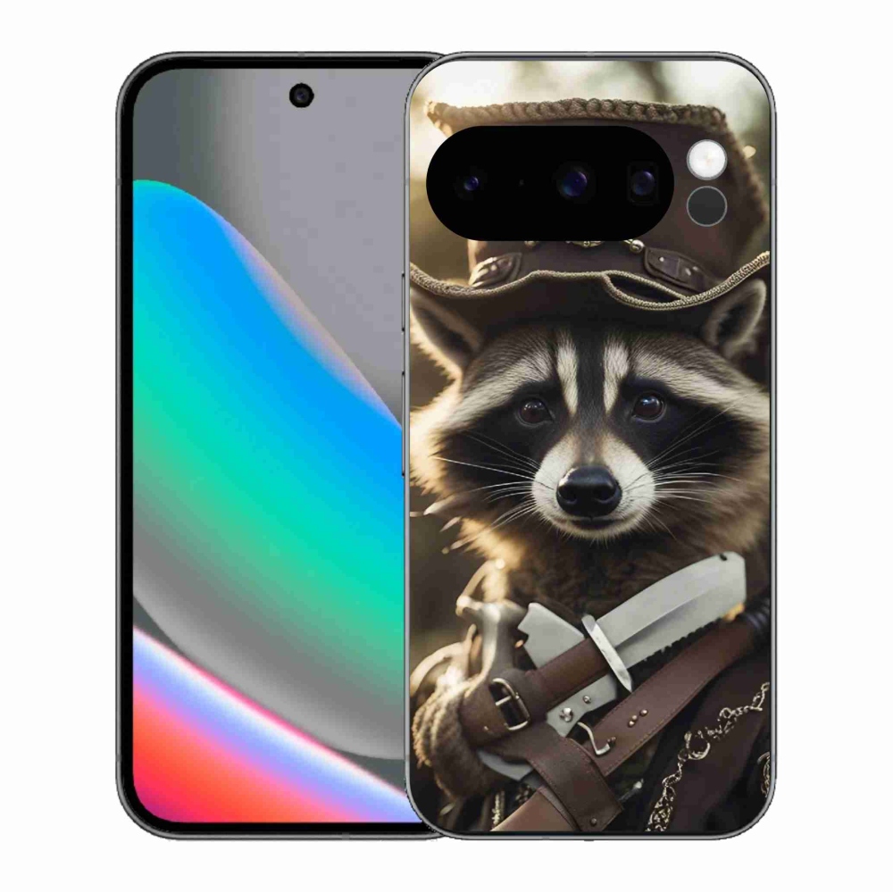 Gélový kryt mmCase na Google Pixel 10 Pro - mýval v uniforme