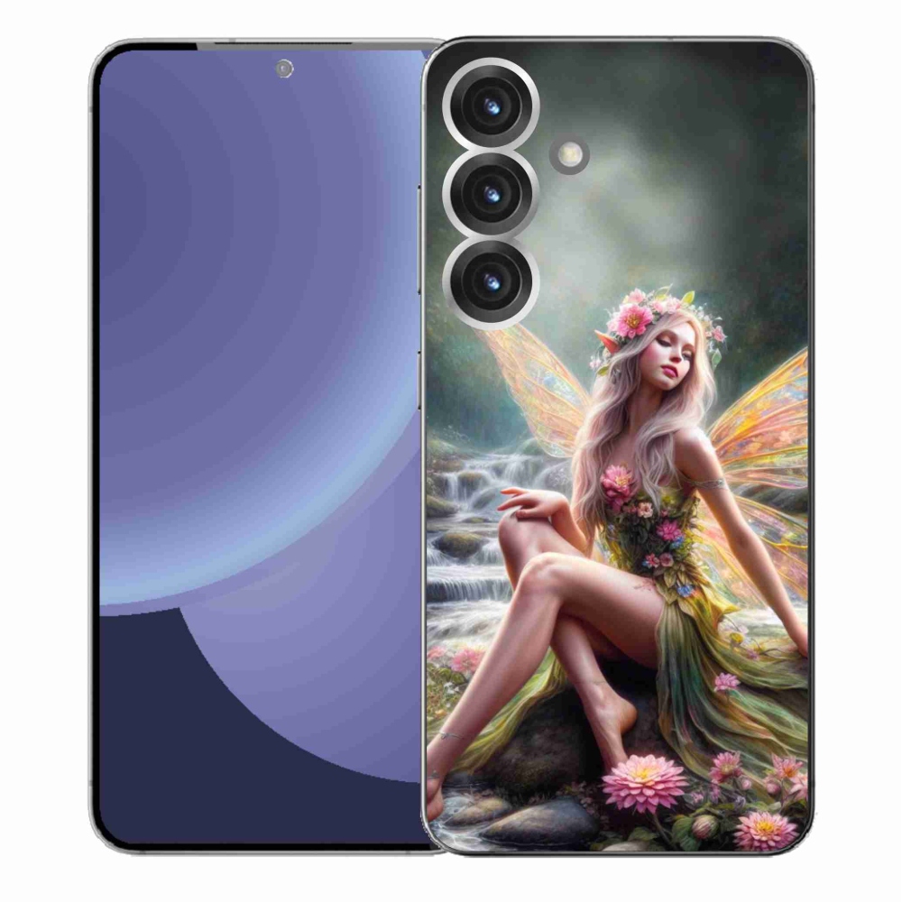 Gélový kryt mmCase na Samsung Galaxy S25+ - motýlia žena 1