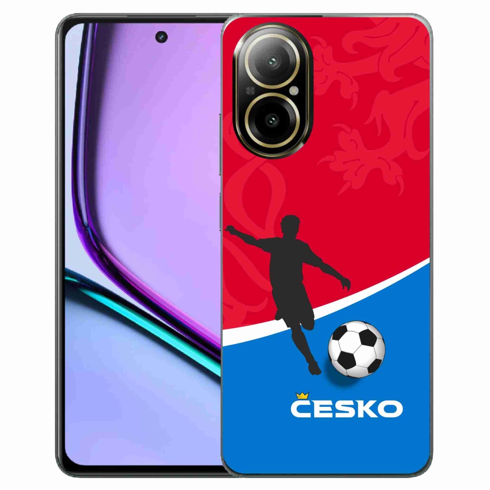 Gélový kryt mmCase na Realme C67 - futbal Česko