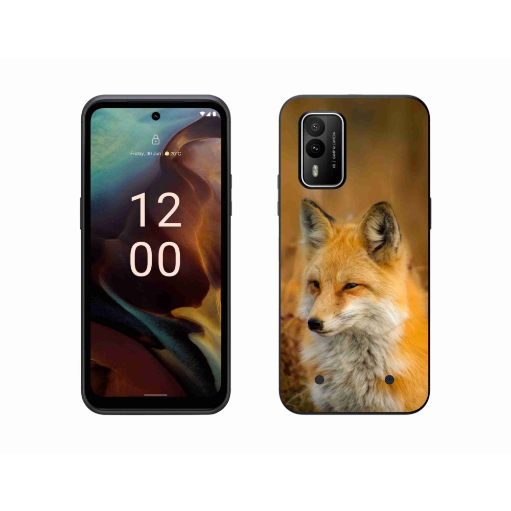 Gélový kryt mmCase na Nokia XR21 - líška