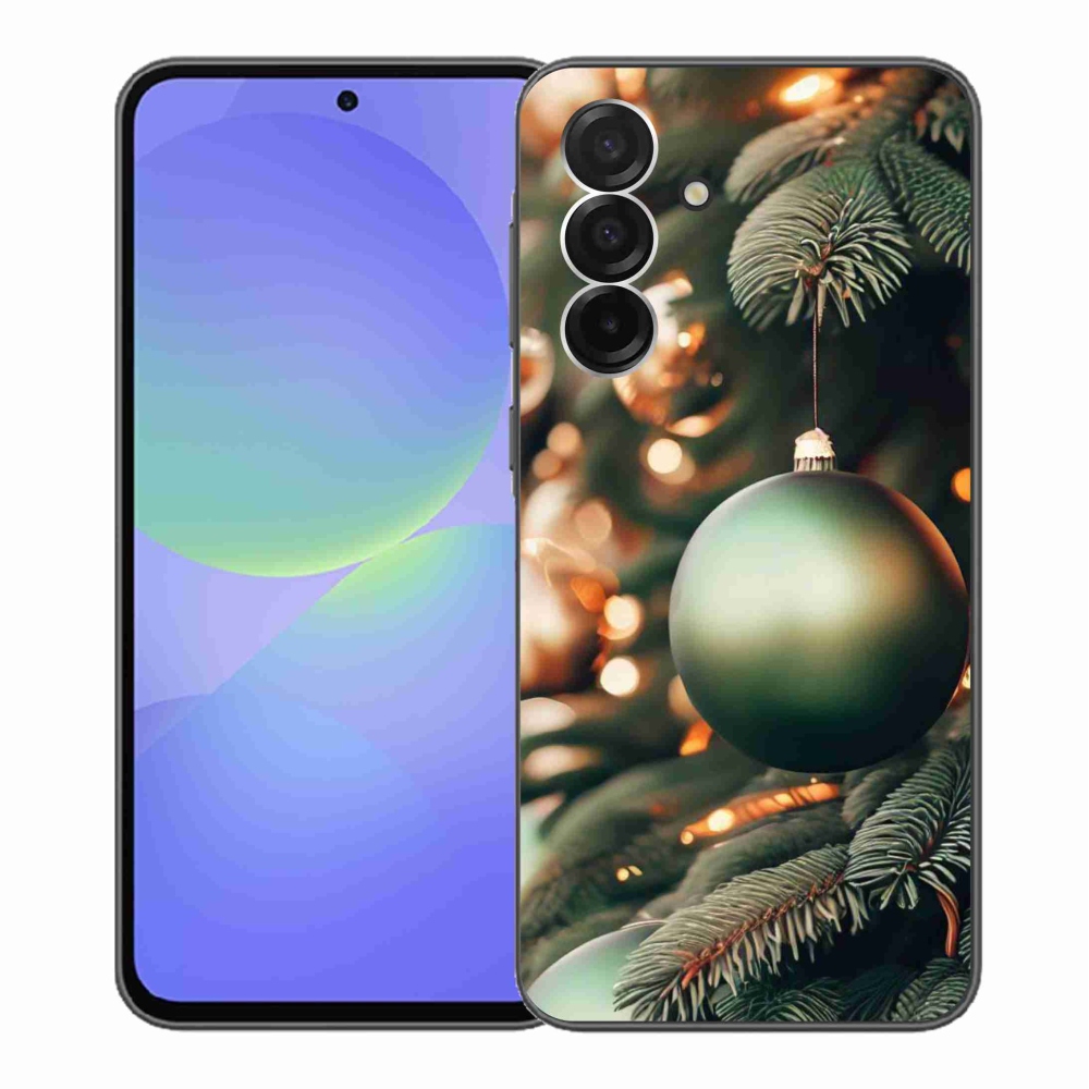 Gélový kryt mmCase na Samsung Galaxy A36 5G - vianočné ozdoby 1