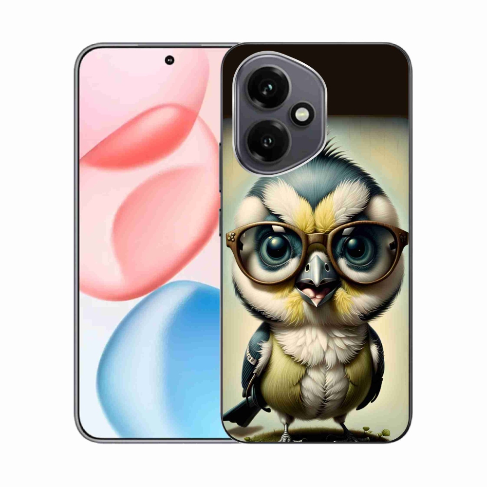 Gélový kryt mmCase na Honor 400 - mláďa s okuliarmi