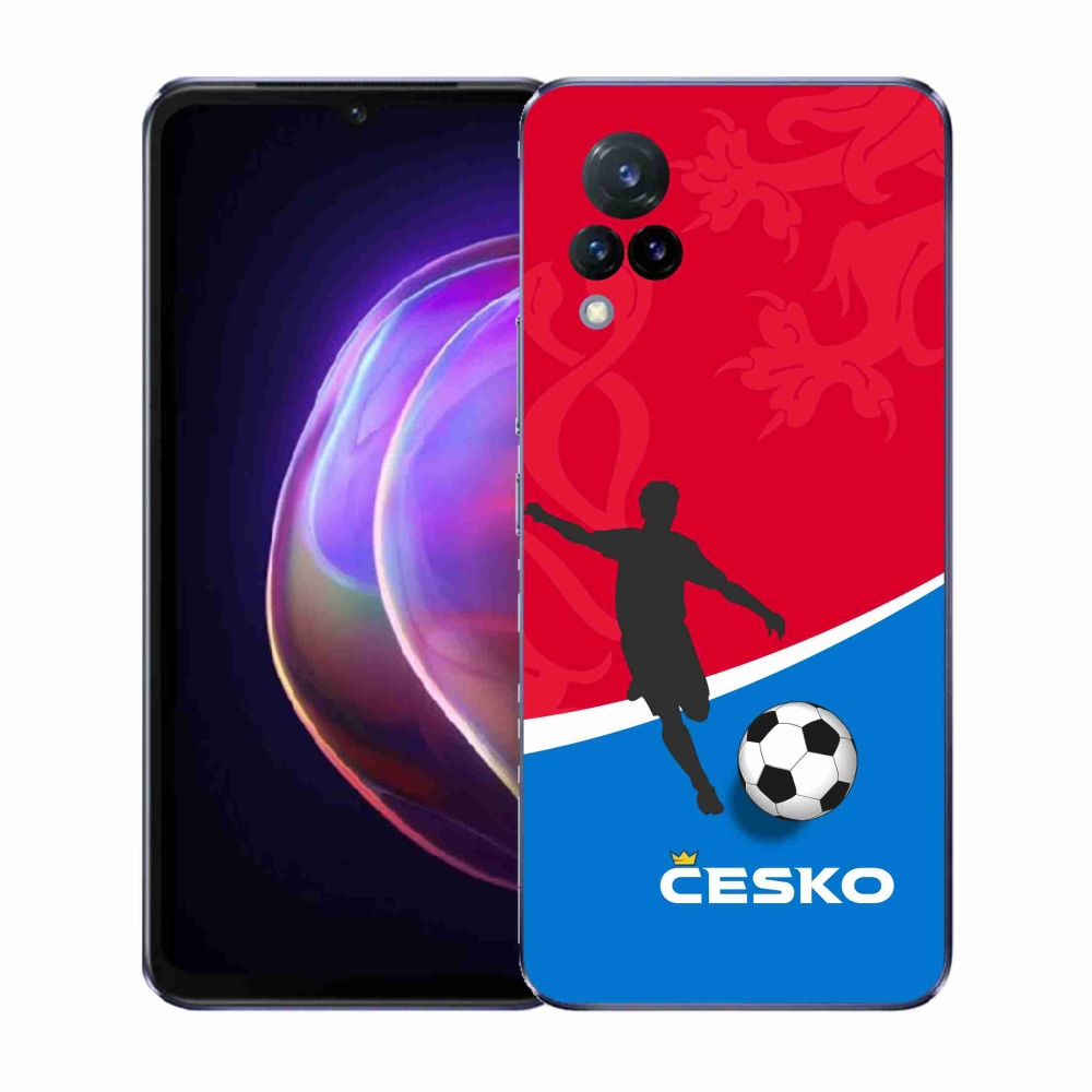Gélový kryt mmCase na Vivo V21 4G/5G - futbal Česko