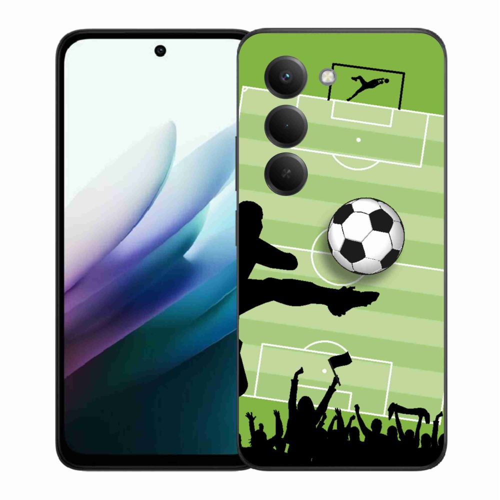 Gélový kryt mmCase na Xiaomi Redmi 15 4G/5G (171mm) - futbal 3