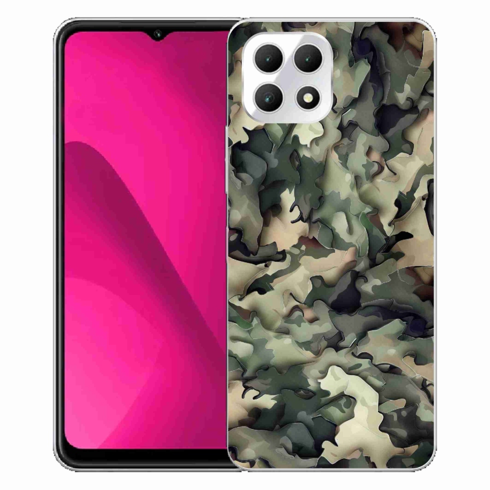 Gélový kryt mmCase na T-Mobile T Phone 2 - maskáčový vzor 9