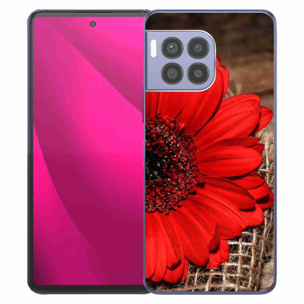 Gélový kryt mmCase na T-Mobile T Phone 2 Pro - gerbera