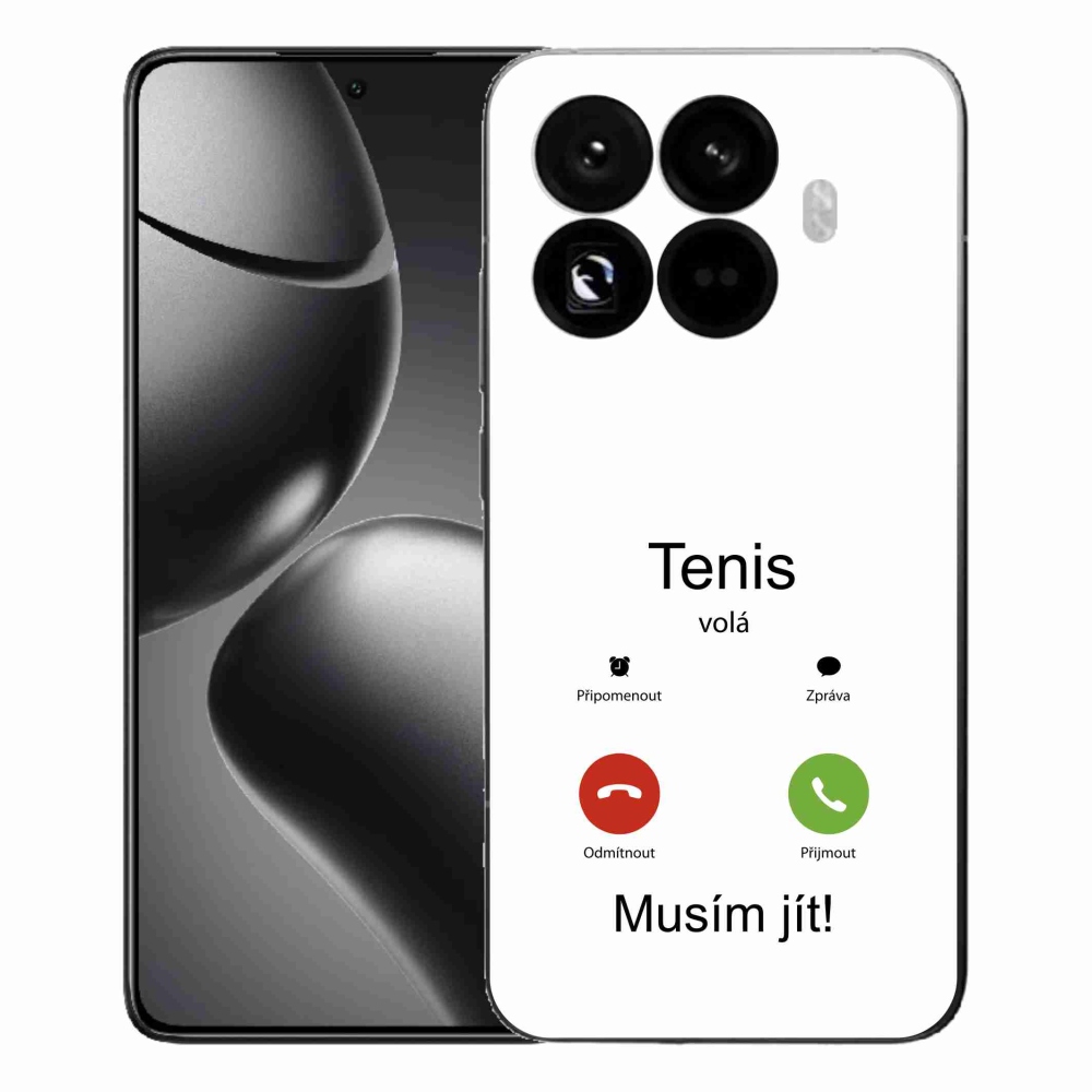 Gélový kryt mmCase na Xiaomi 15T Pro - tenis volá biele pozadie