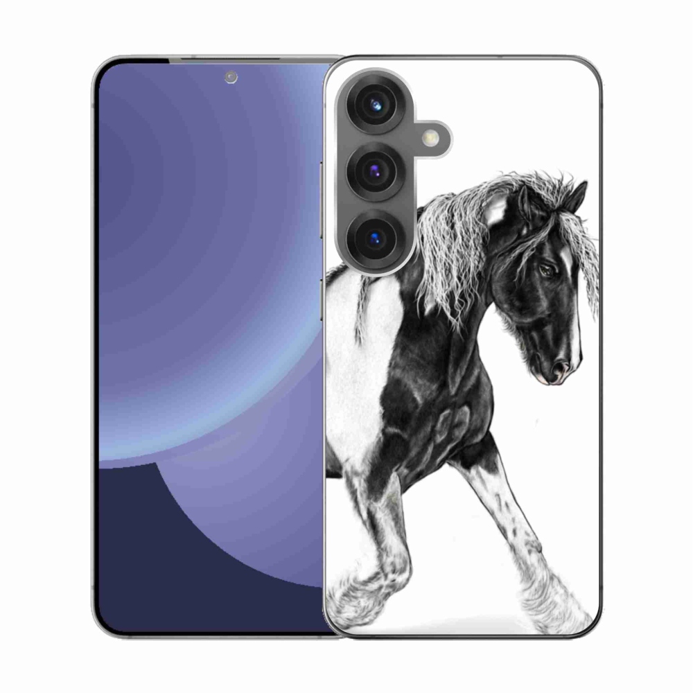 Gélový kryt mmCase na Samsung Galaxy S25 - kôň