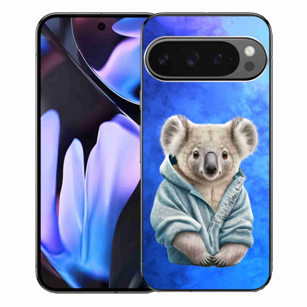 Gélový kryt mmCase na Google Pixel 9 Pro XL - koala vo svetri