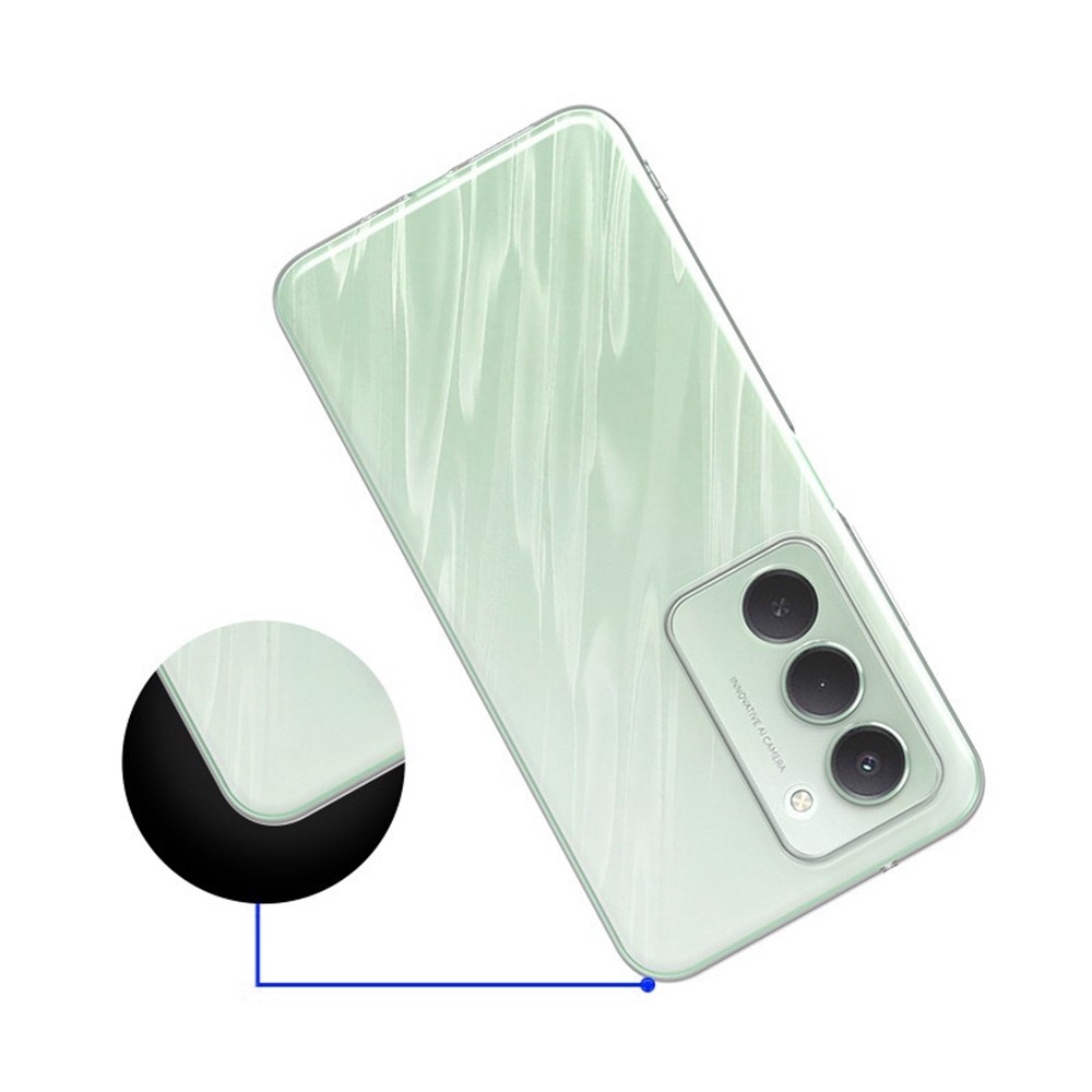 Priehľadný gélový obal na Xiaomi Redmi 15 4G (171mm) - priehľadný